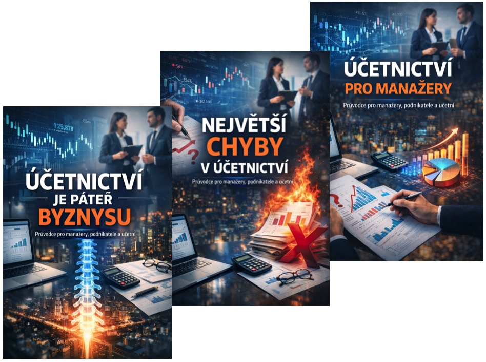 Série 3 e-booků: Účetnictví je páteř byznysu